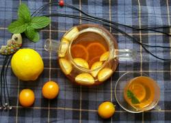 金桔柠檬蜂蜜红茶