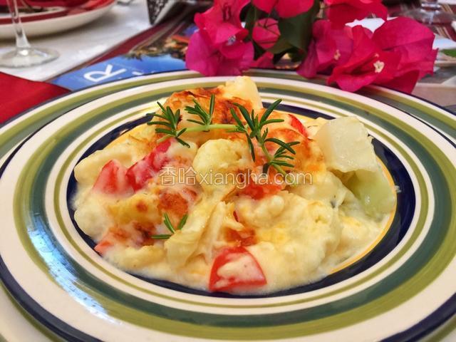 奶汁焗花椰菜(Cauliflower Gratin)