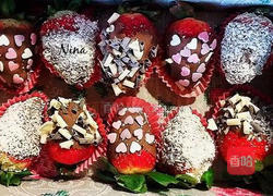 脆皮巧克力草莓的做法图解7