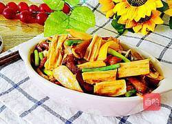 蚝油腐竹素食菌的做法图解9