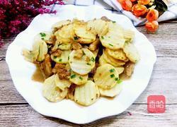 肉丝炒山药的做法图解8