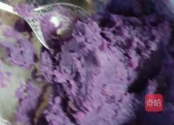 蜂蜜紫薯南瓜饼的做法图解2