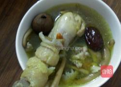 茶树菇炖鸡汤的做法图解5
