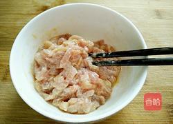 空心菜炒肉的做法图解4