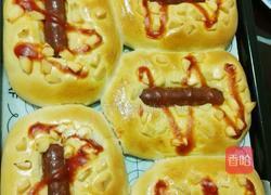 奶酪脆皮肠面包的做法图解10