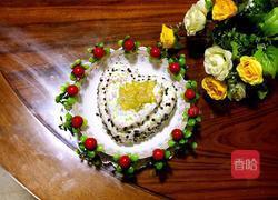 心形物语蛋糕的做法图解9