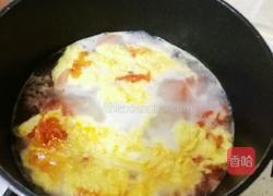 番茄蛋花汤的做法图解4