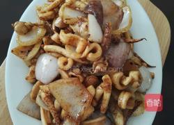 干煸鱿鱼的做法图解7