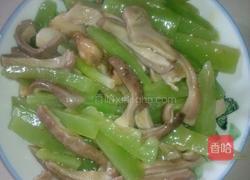 青笋烧肚条的做法图解4