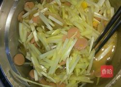 榨菜火腿韭菜鸡蛋的做法图解6