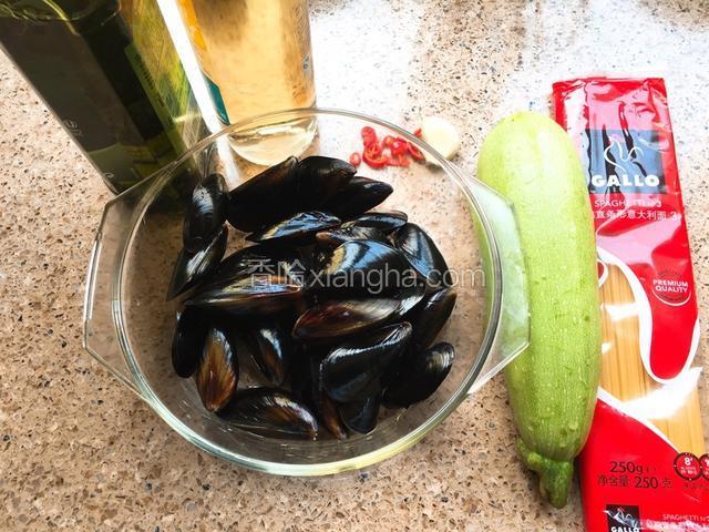 准备材料如下。