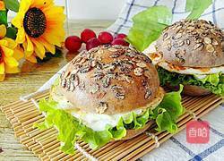 黑麦黑米汉堡包的做法图解21