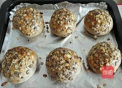 黑麦黑米汉堡包的做法图解13