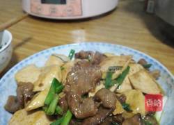 豆干炒肉的做法图解7