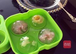 水信玄饼(樱花&茉莉&菊花)的做法图解6