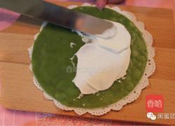 抹茶草莓千层蛋糕的做法图解10