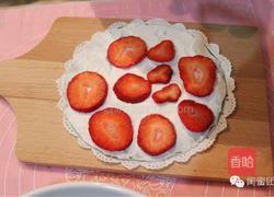 抹茶草莓千层蛋糕的做法图解11