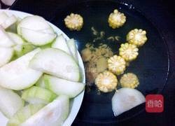 鲜味玉米节瓜汤的做法图解4
