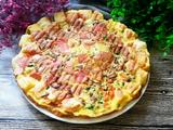 馒头鸭蛋时蔬饼的做法[图]