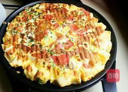 馒头鸭蛋时蔬饼的做法图解7