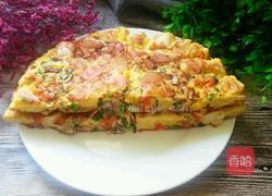 馒头鸭蛋时蔬饼的做法图解9