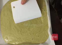 红豆抹茶卷的做法图解8