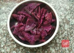 紫薯葡萄串的做法图解1
