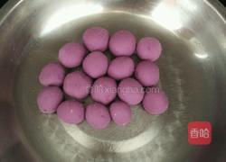 紫薯葡萄串的做法图解4