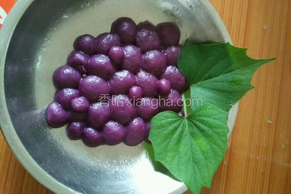紫薯葡萄串