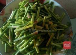 香菇 蒜苔 炒肉的做法图解3