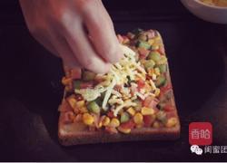 快手早餐吐司披萨的做法图解8