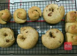 面包机肉桂葡萄干全麦贝果(肉桂卷)的做法图解13
