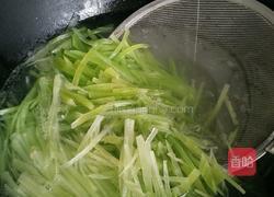 炝拌莴笋的做法图解4