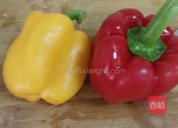 香菇肉沫火腿披萨的做法图解2