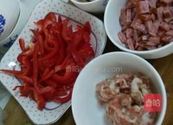 香菇肉沫火腿披萨的做法图解6