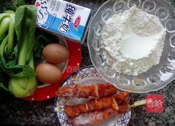 家常鸡蛋灌饼卷肉的做法图解1