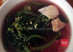 苋菜鸡蛋汤的做法图解3