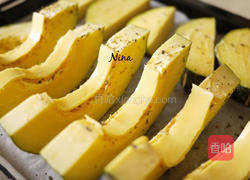 芝士烤南瓜的做法图解2