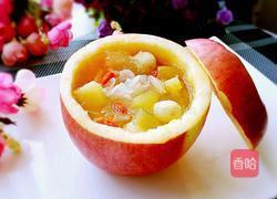 苹果银耳莲子羹的做法图解5