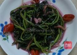 蒜香苋菜的做法图解4