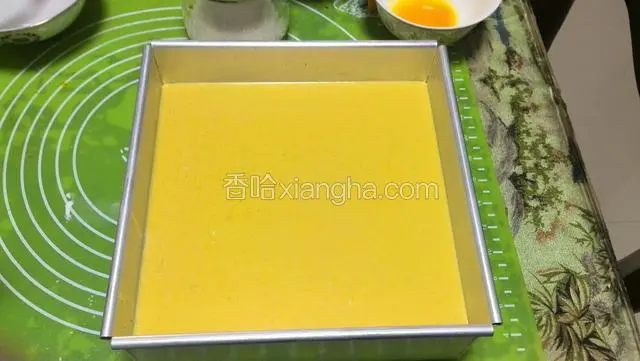 震几下用牙签划Z子型消泡