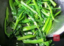 清炒芥兰的做法图解3