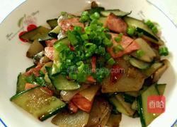 青瓜火腿土豆片的做法图解7