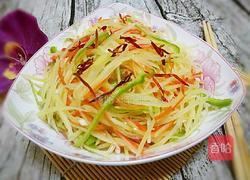 拌三丝的做法图解5