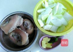 瓠子蹄膀汤的做法图解2
