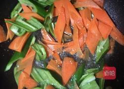 胡萝卜炒猪肝的做法图解6