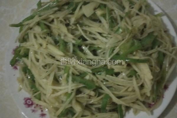 青椒土豆丝
