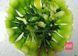 香菇趴油菜的做法图解3