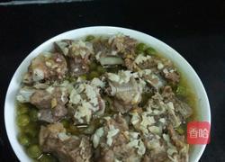 豌豆蒸排骨的做法图解4