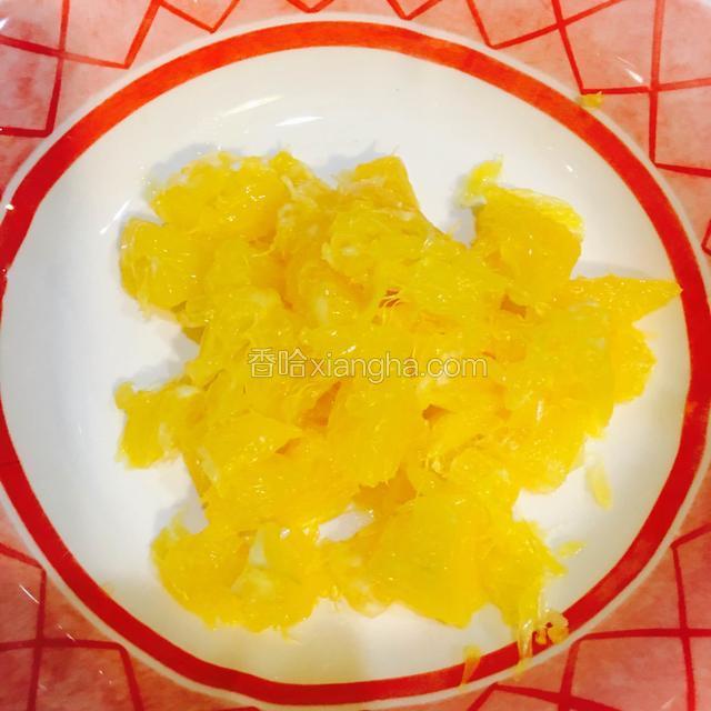 去除内皮，切成小块